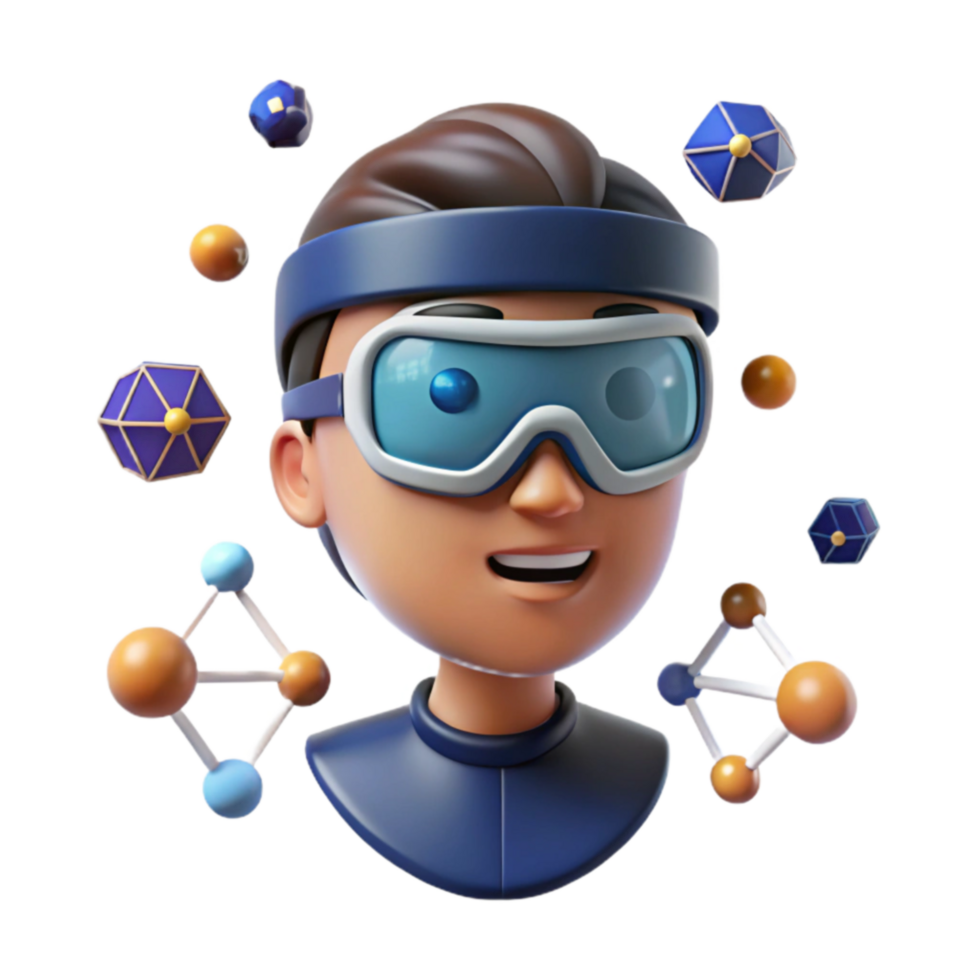 dramatic rustic 3D Avatar Science, Technology, and Innovation 4K png