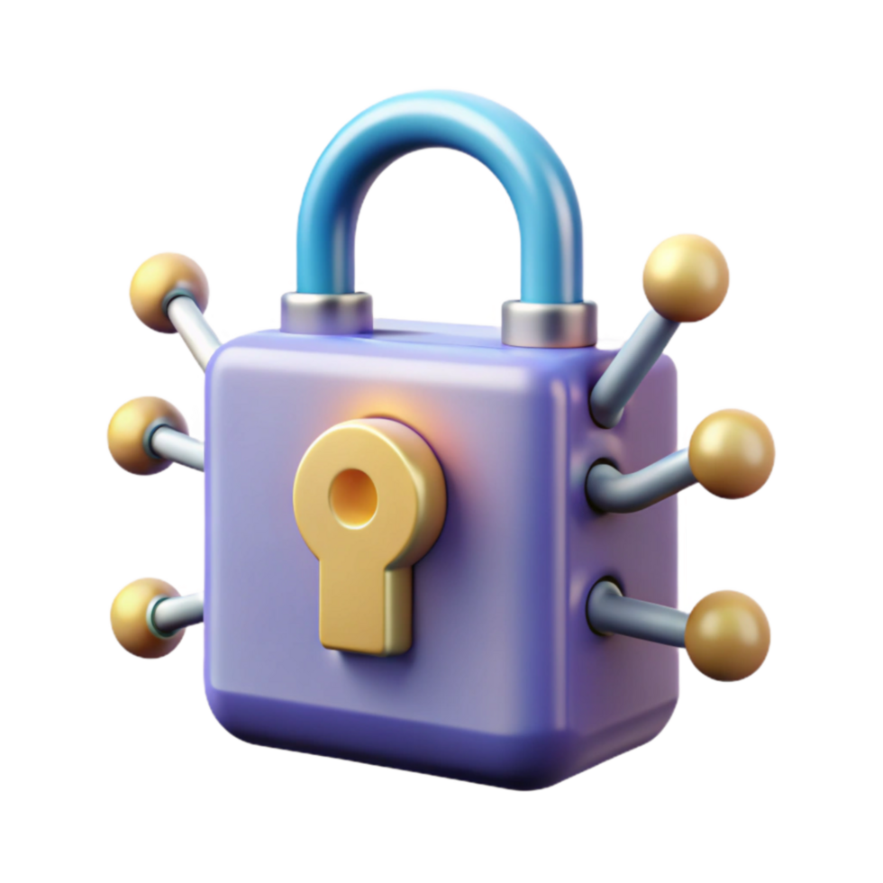 wonderful minimalist Cybersecurity Enhanced Data Protection with Multi-Factor Authentication authentic png