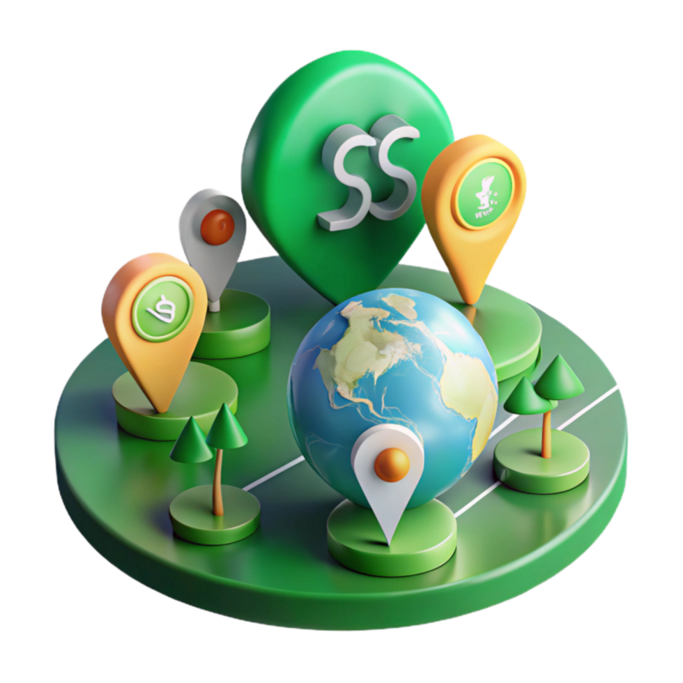 extraordinary traditional Global Location Services Mapping, Navigation, and Geolocation high quality png