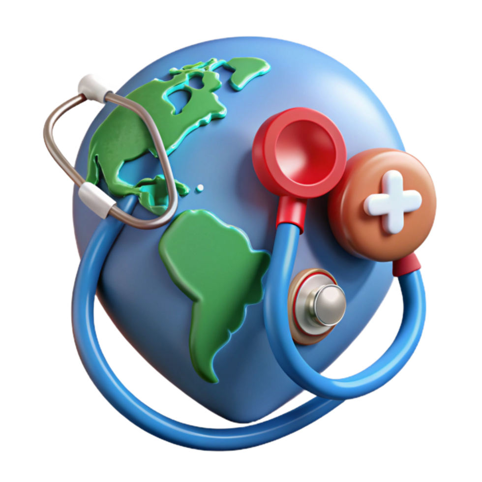 beautiful minimalist Global Health Examining the Planets Well-being original png