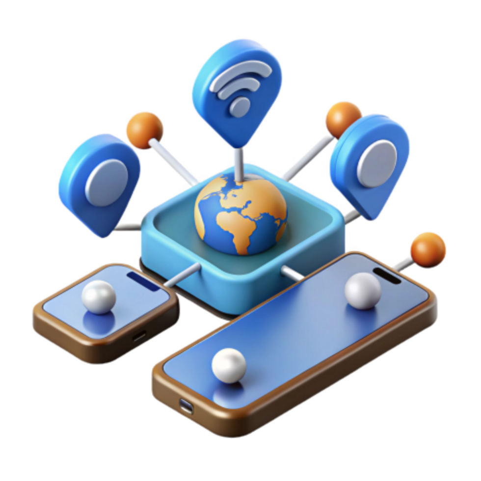 wonderful abstract Global Mobile Network Connectivity A Visual Representation authentic png