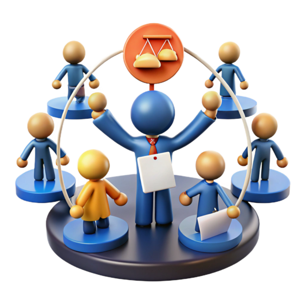 beautiful abstract Fair Group Decision-Making A Collaborative Approach authentic png