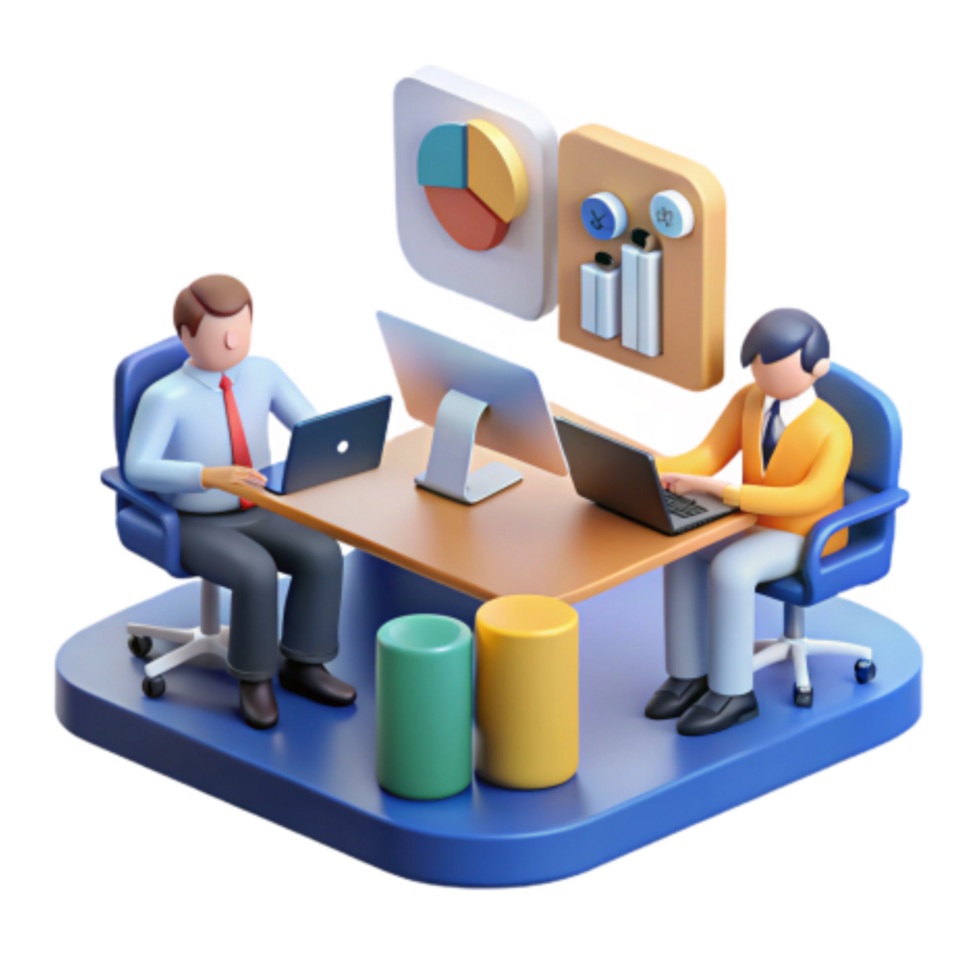 serene classic Teamwork, Data Analysis, and Collaboration in the Modern Workplace professional png
