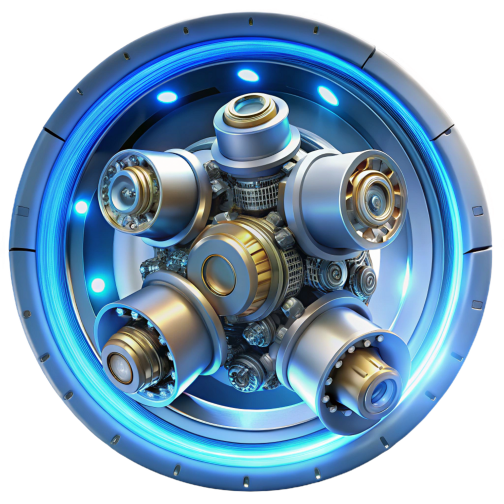 impressive creative Futuristic Technology Advanced Robotic Mechanism authentic png