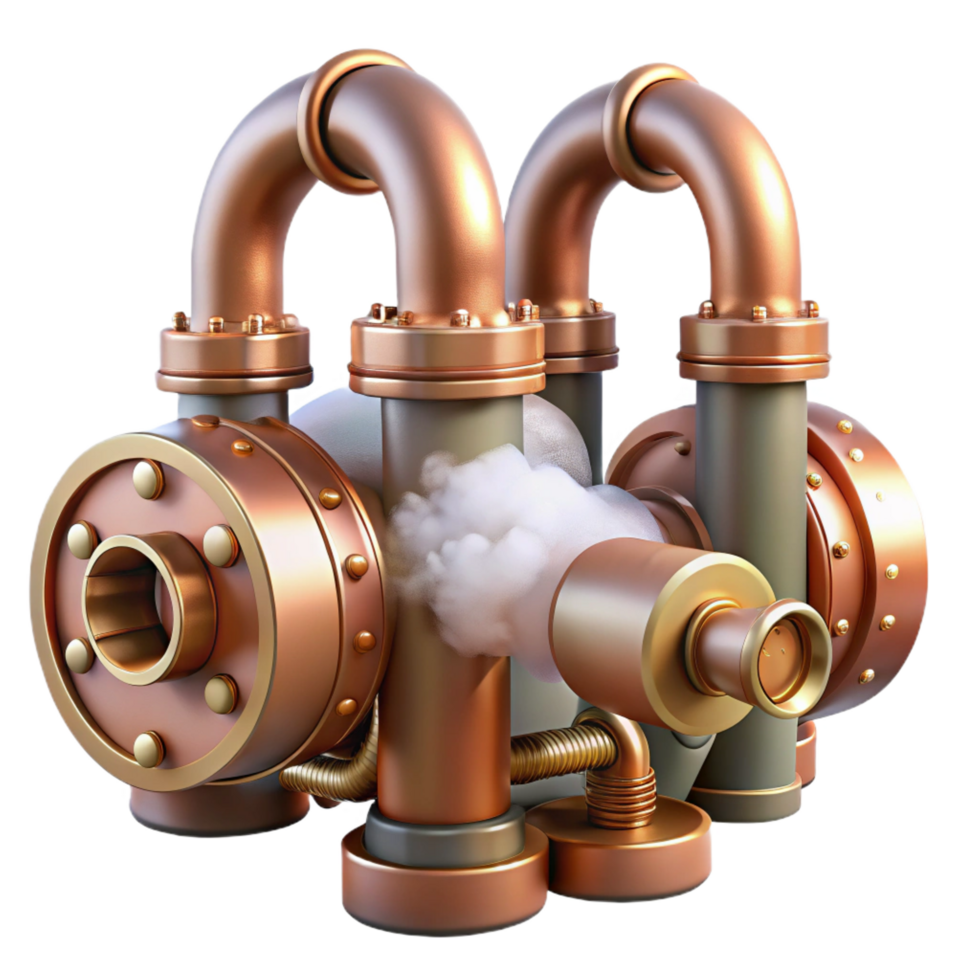 magnificent contemporary Steampunk Engine Retrofuturistic Machine Design original png