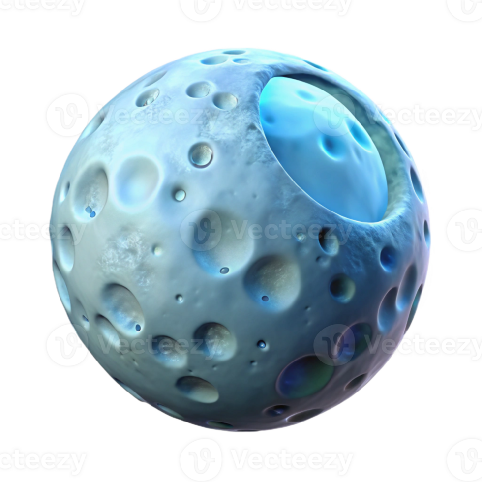 stunning abstract Celestial Body 3D Render genuine png