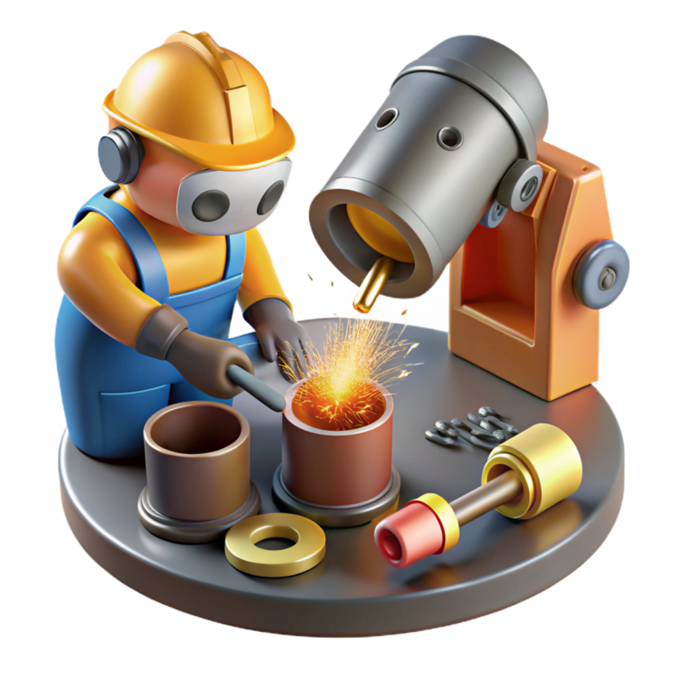extraordinary classic Industrial Welding Precision Metalwork and Sparks detailed png