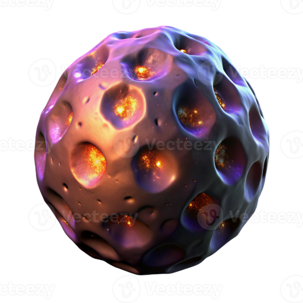 serene creative 3D Render of a Cosmic Sphere high resolution png