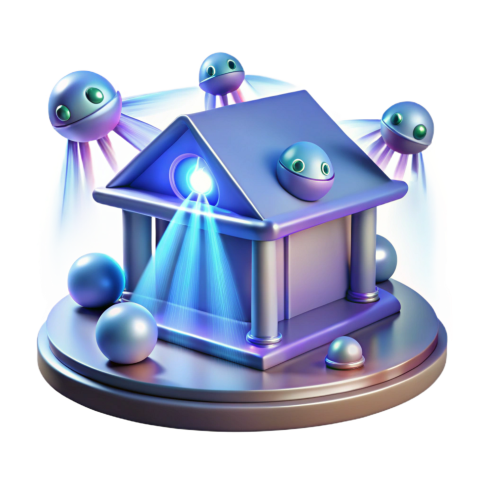 magnificent artistic Data Center Visualization Secure Cloud Storage Network Projection high resolution png