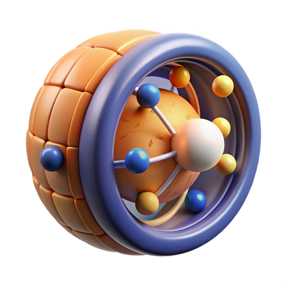 dramatic abstract Abstract 3D Sphere Network, Connection, and System Visualization exclusive png