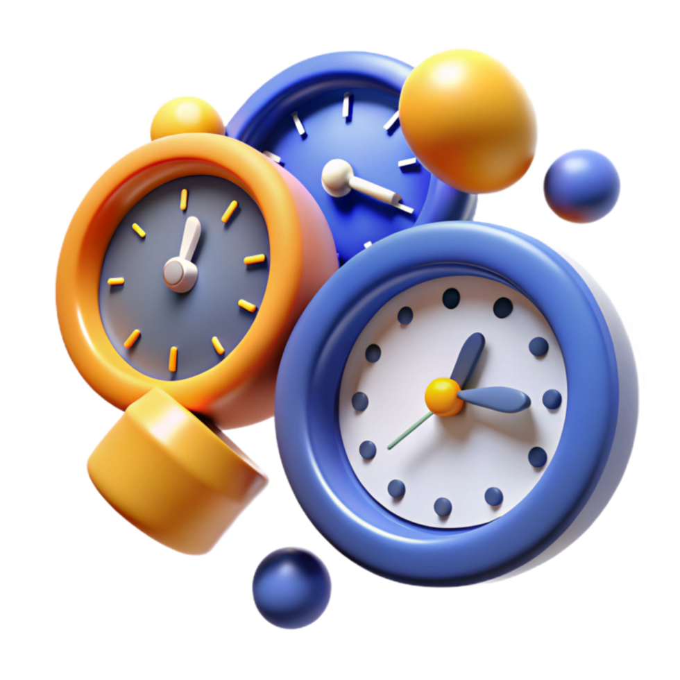 extraordinary artistic Time Management Clocks, Scheduling, Productivity, Efficiency, Organization, Planning, Task Management, Time Tracking, Deadline, Goals original png