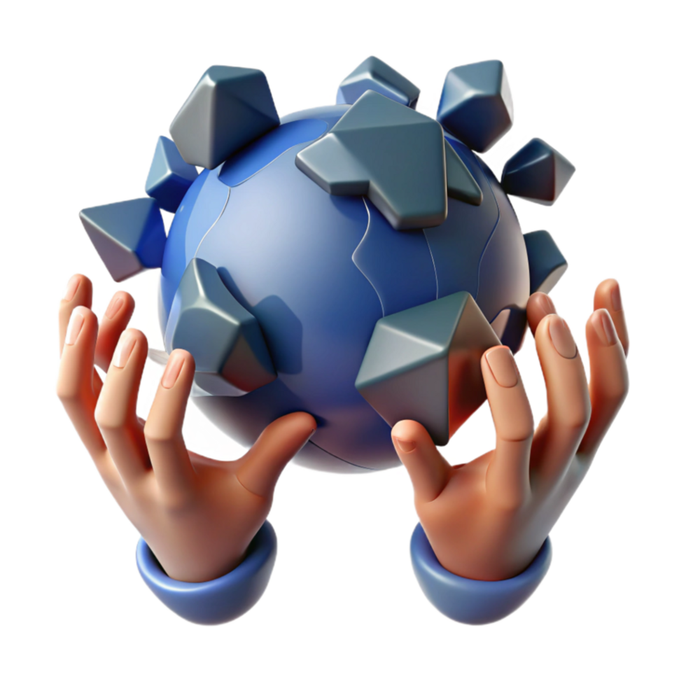 Global Challenges Protecting Our Fragile World png