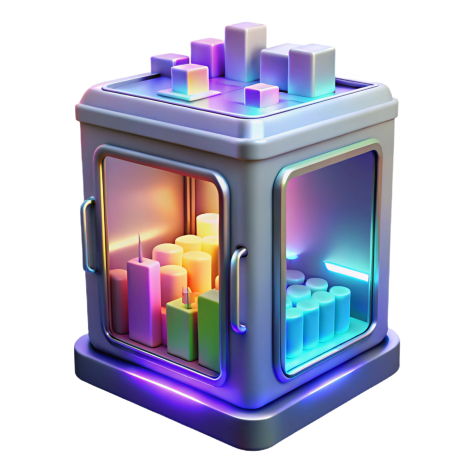 elegant contemporary Automated Data Processing Unit Efficient Storage and Analysis genuine png