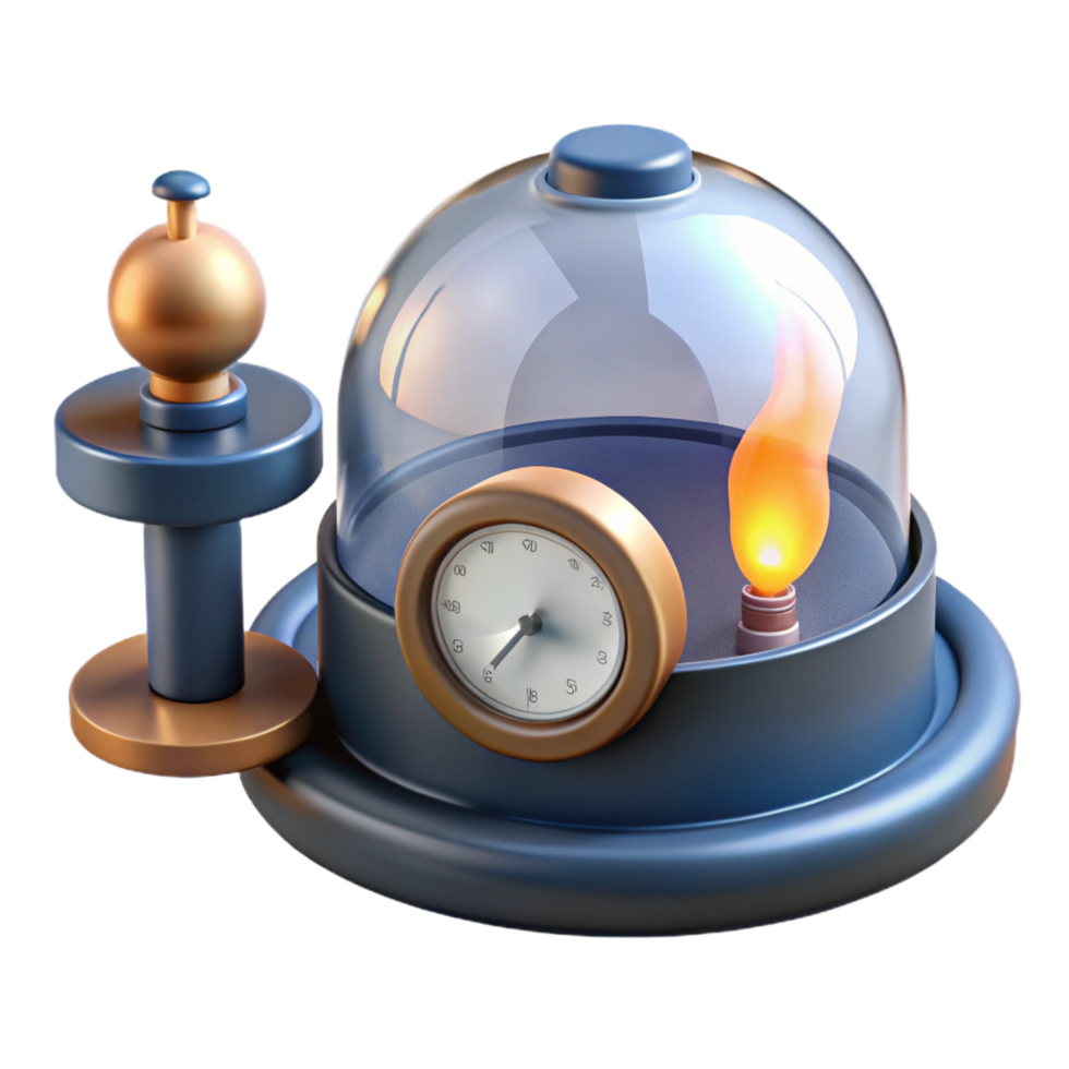 impressive contemporary Scientific Experiment Time, Flame, and Pressure Measurement premium png