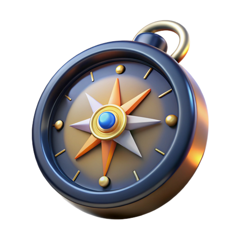 3D Compass Navigation Guide, Direction, Exploration, Travel, Journey, Adventure, Orientation, Wayfinding, Guidance, Path png
