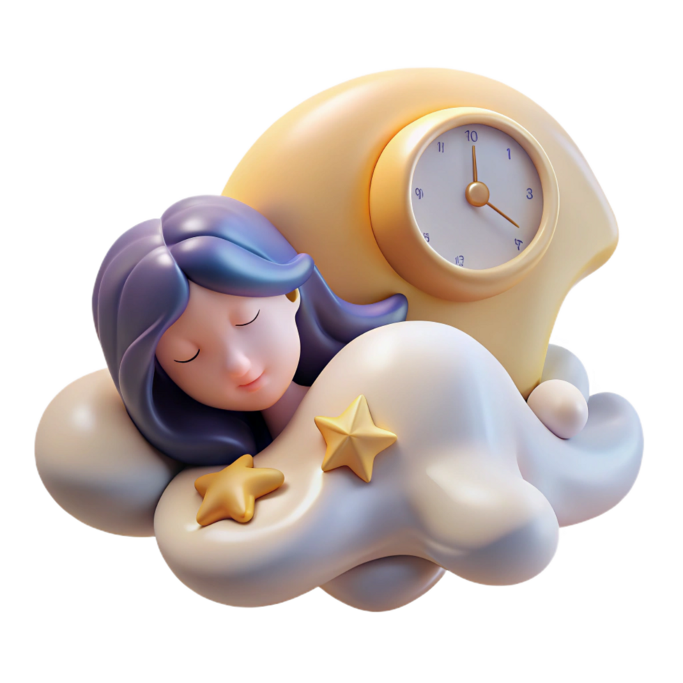 wonderful rustic Sweet Dreams Sleeping on a Cloud with Stars genuine png