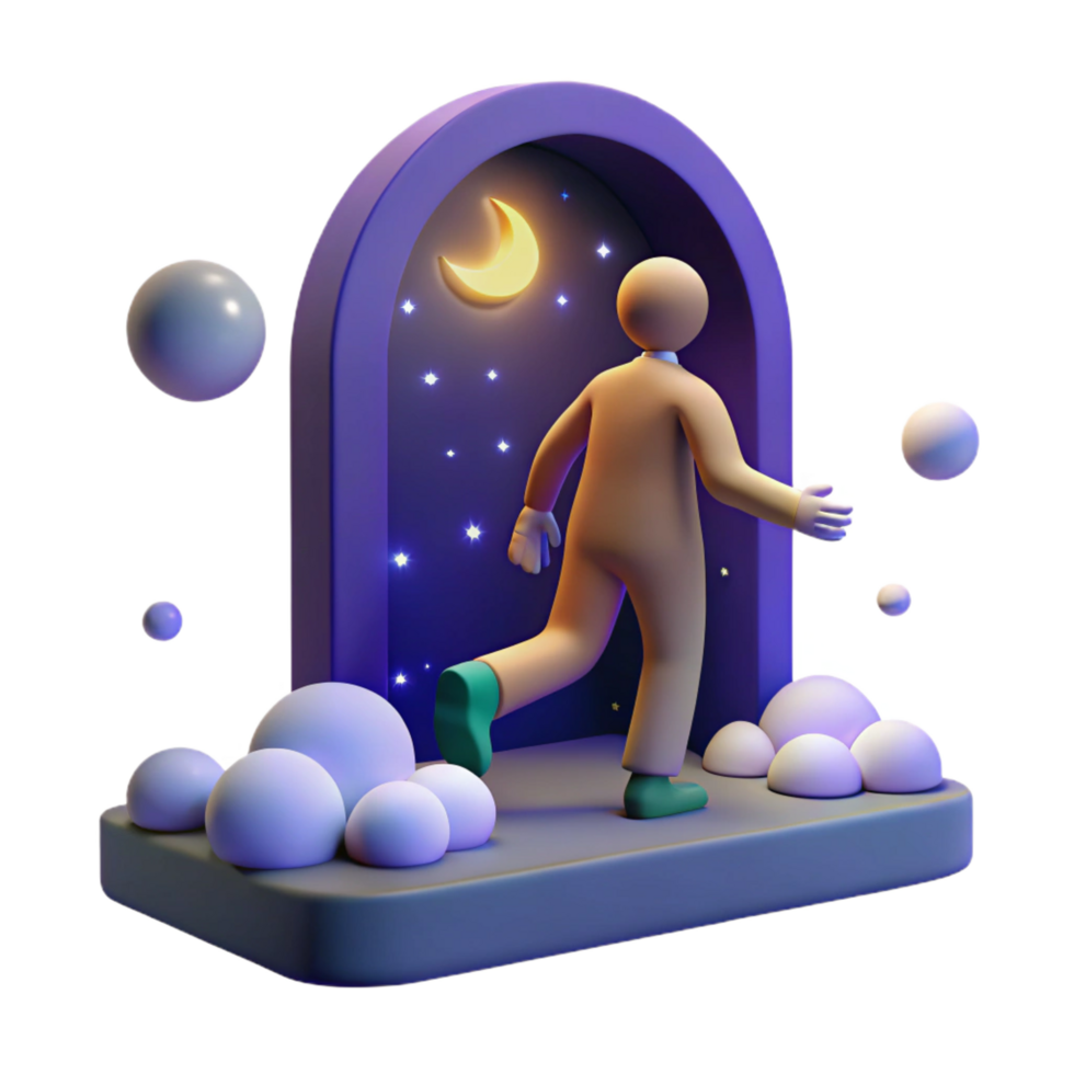magnificent traditional Night Sky Portal A Journey into Dreams original png