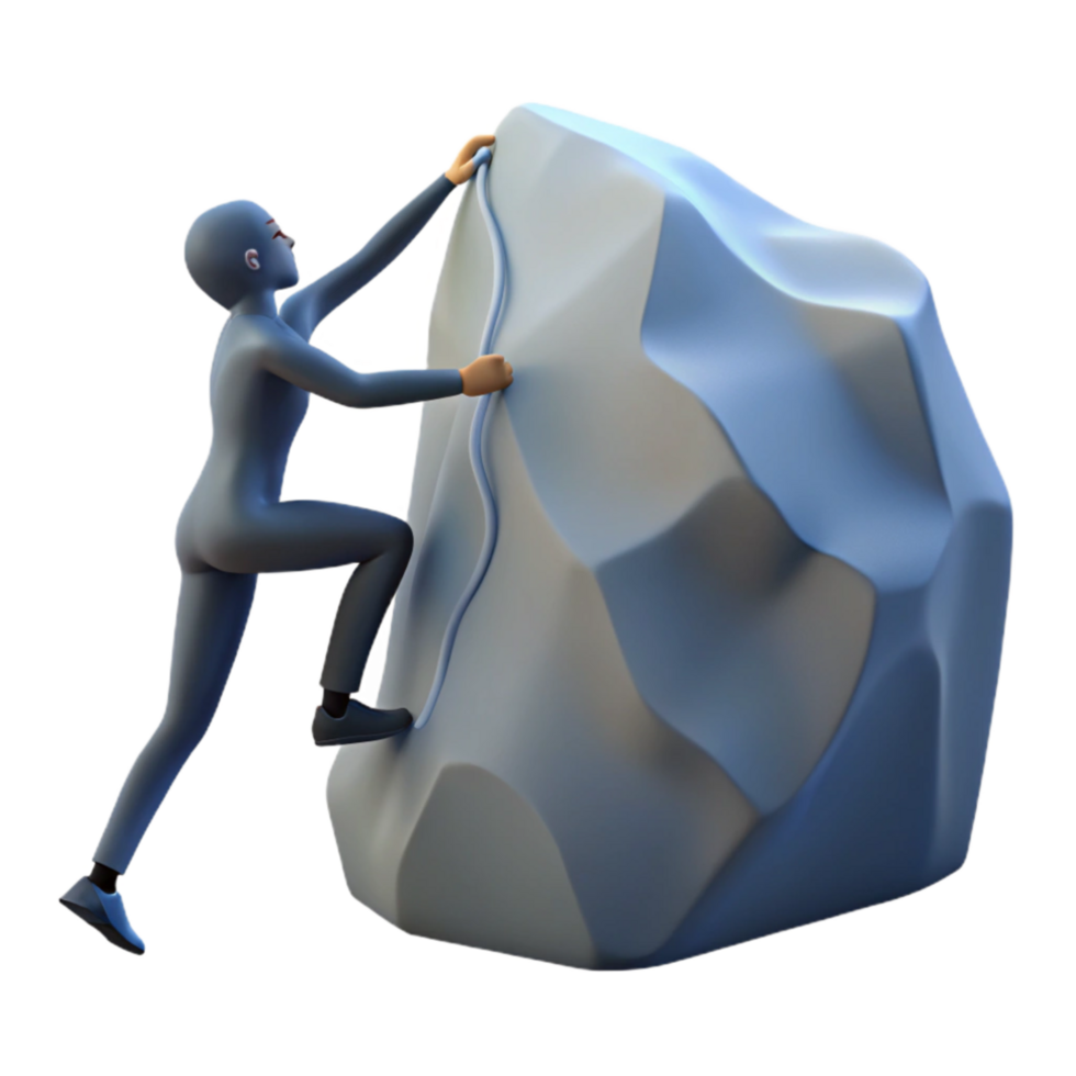 elegant rustic Overcoming Obstacles A Visual Metaphor for Resilience premium png