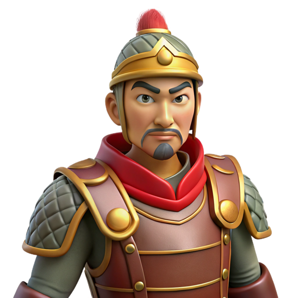 3D Render Cartoon General png