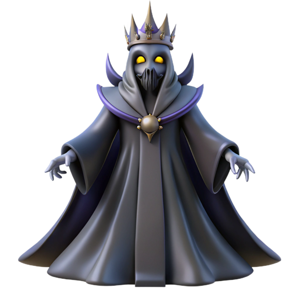 Dark King 3D Render png