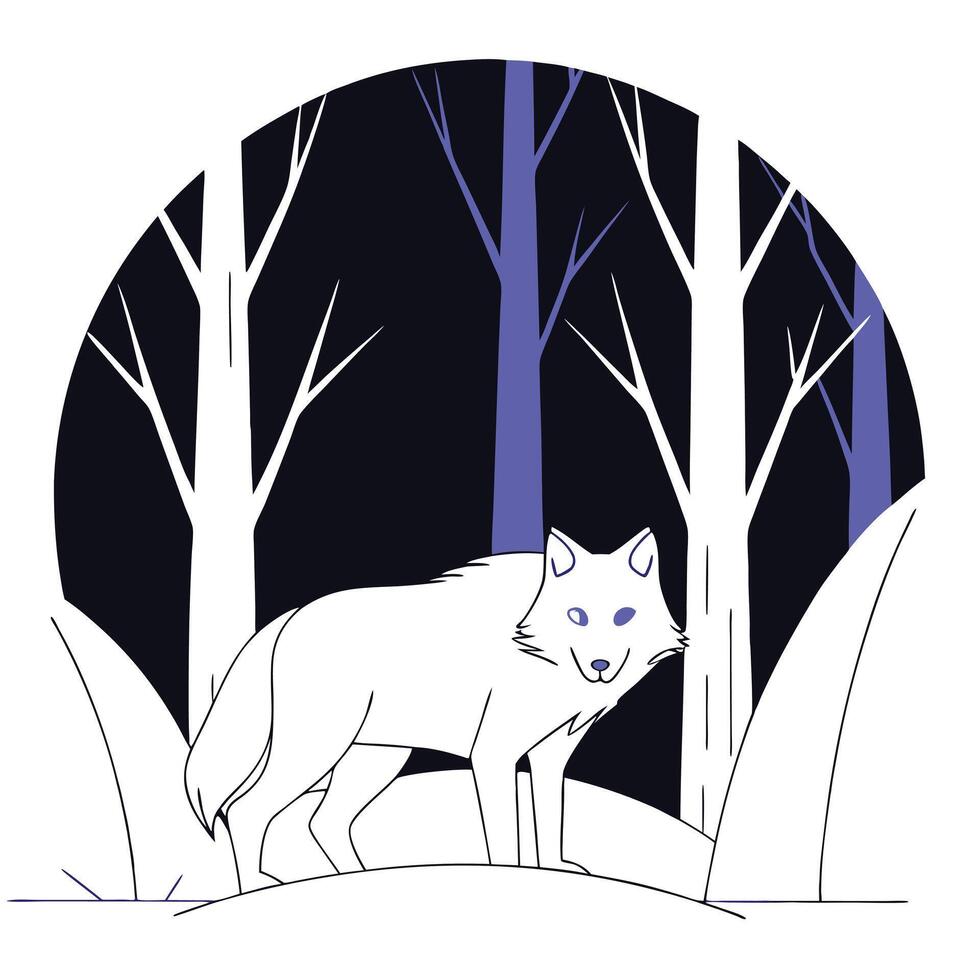 Cute illustration Fox Character Perfect for Kids and Storytelling vector
