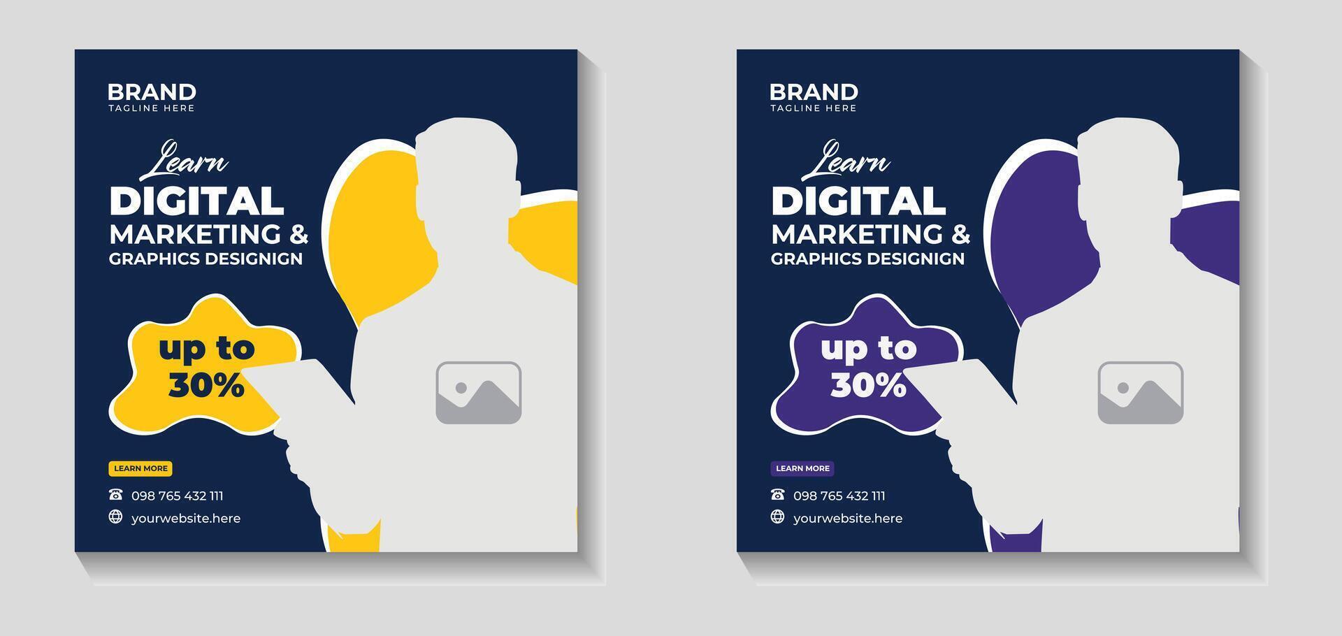 digital marketing social media post, Business agency, digital marketing social media posts design, Business agency, digital marketing social media posts design vector