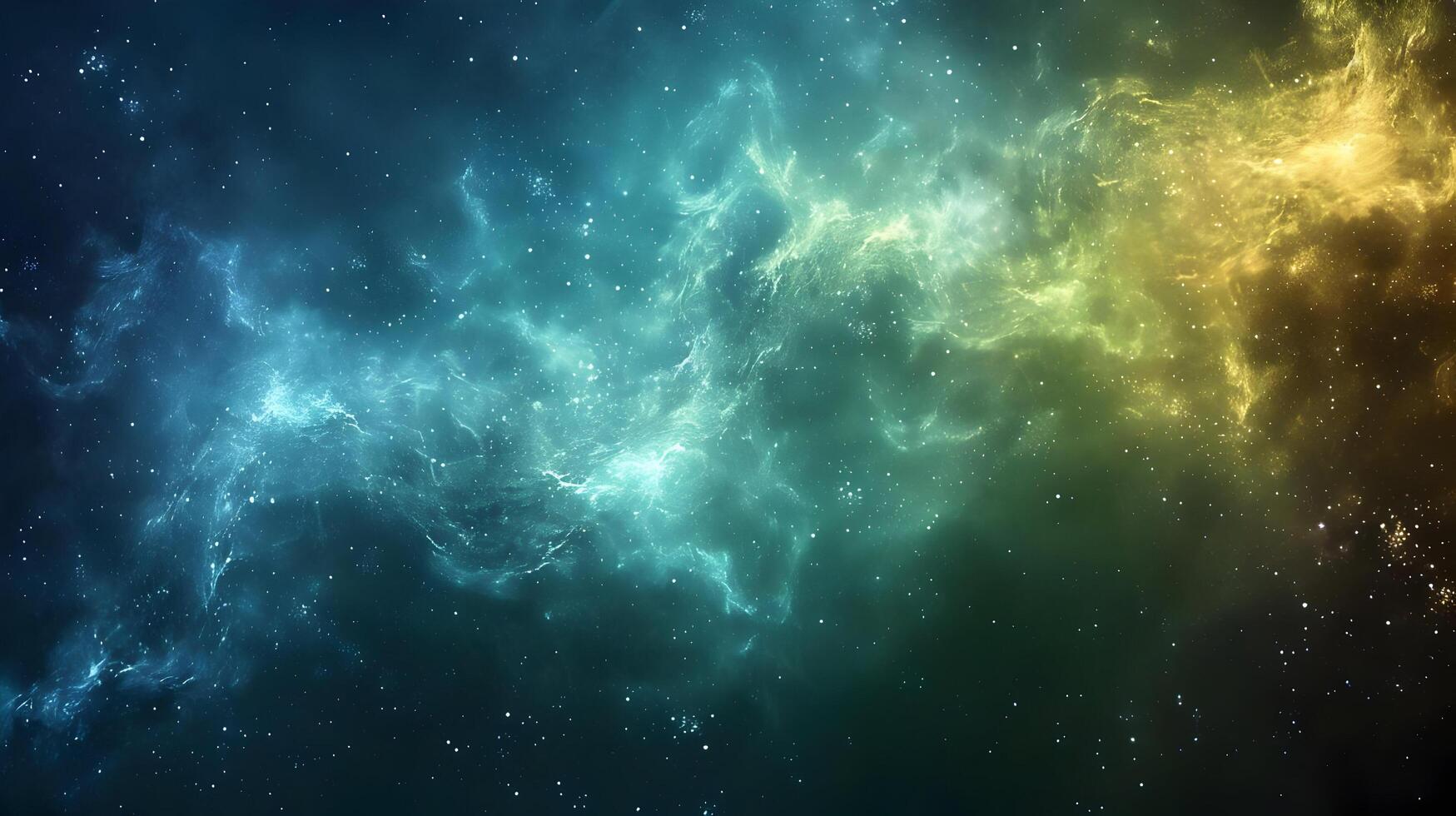 Abstract Background - Cosmic Nebula with Stars and Swirling Gases photo