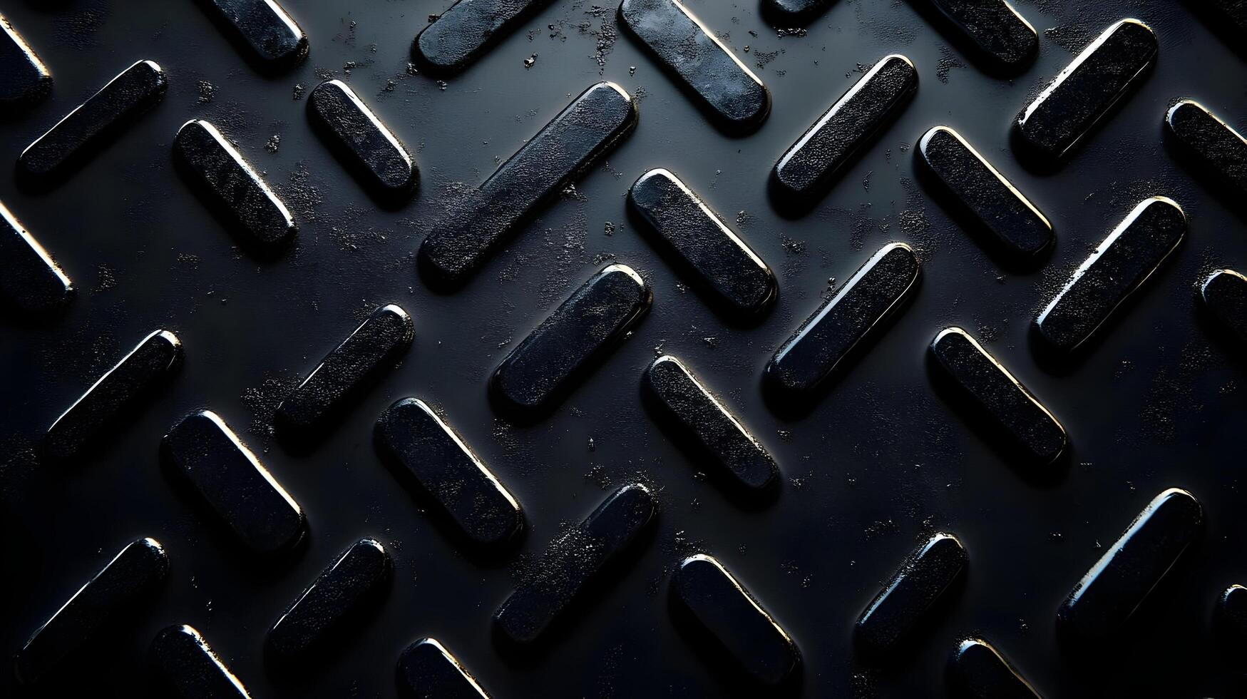 Abstract Black Background with Metallic Texture photo