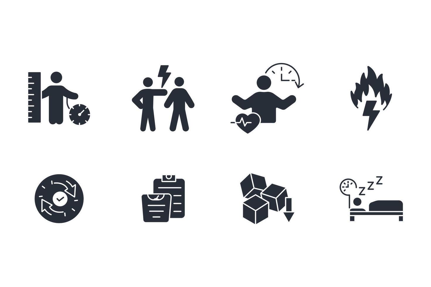 Weight loss icon flat icon vector