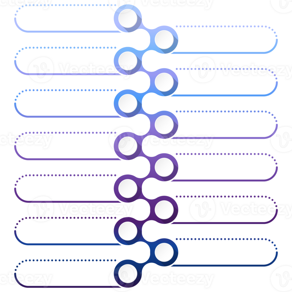 Infographic 13 options or step for presentation. Business concept. png