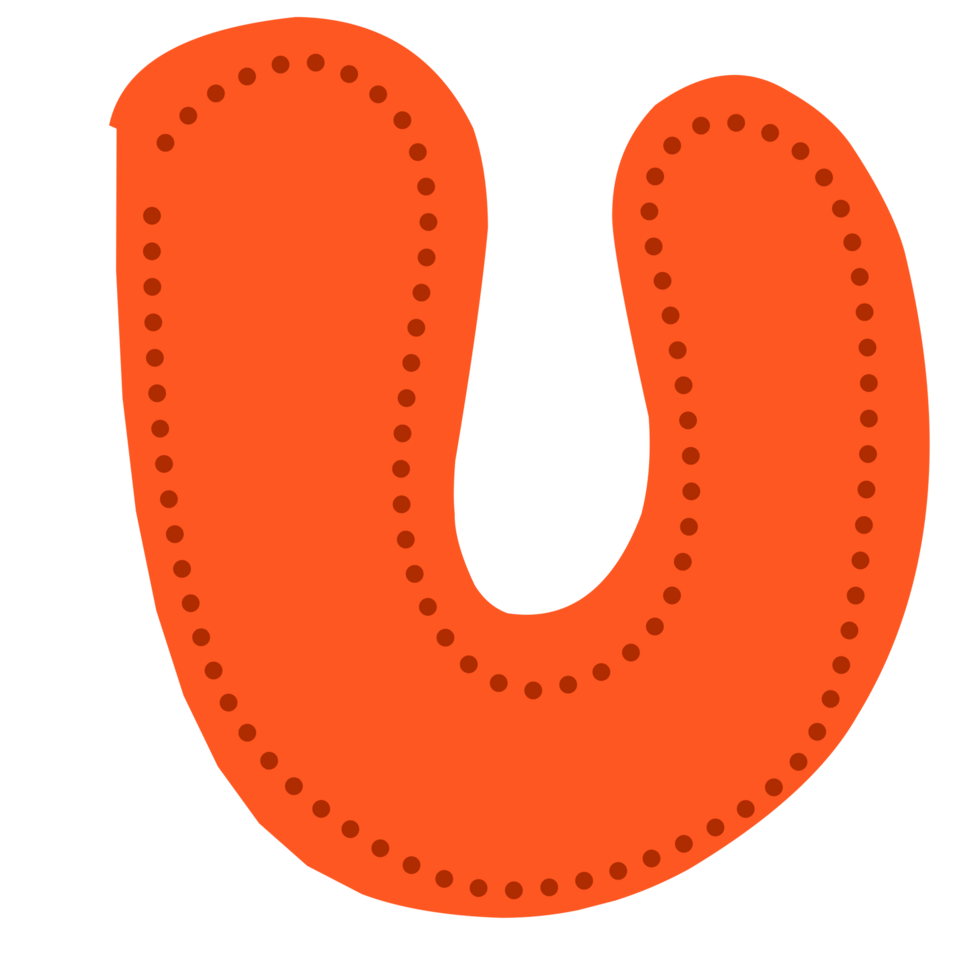 U doodle art illustrator png