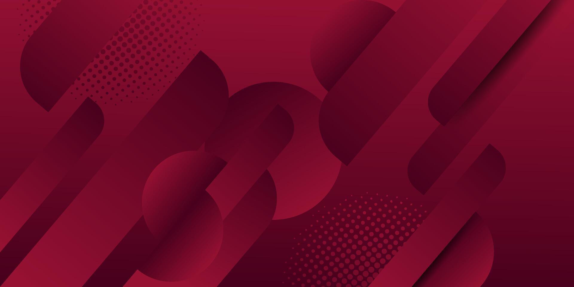 Abstract colorful dark red geometric pattern background. Simple and modern background design. Eps10 vector