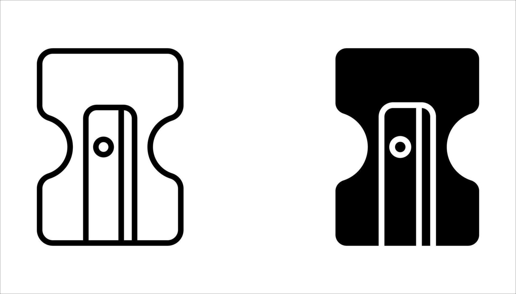 sharpener icon set. vector
