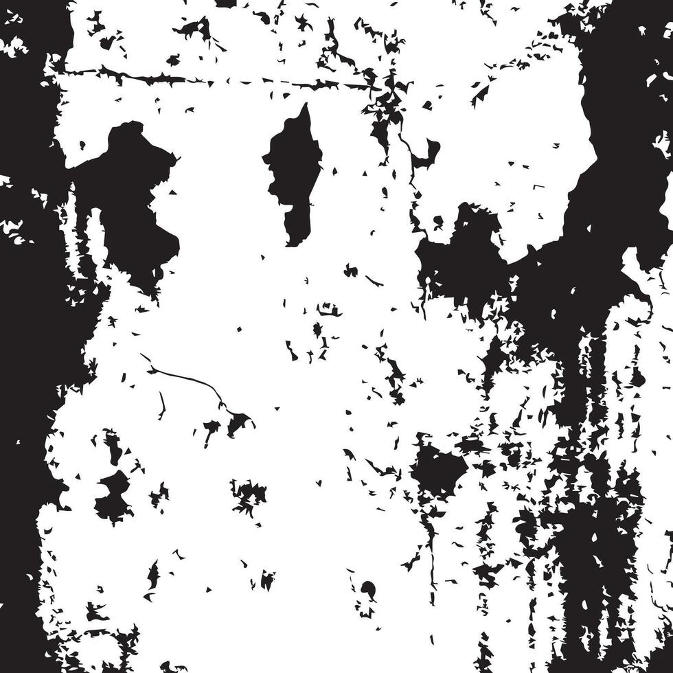 Extreme Dark Grunge Texture with Scratched and Torn Ink Effects vector