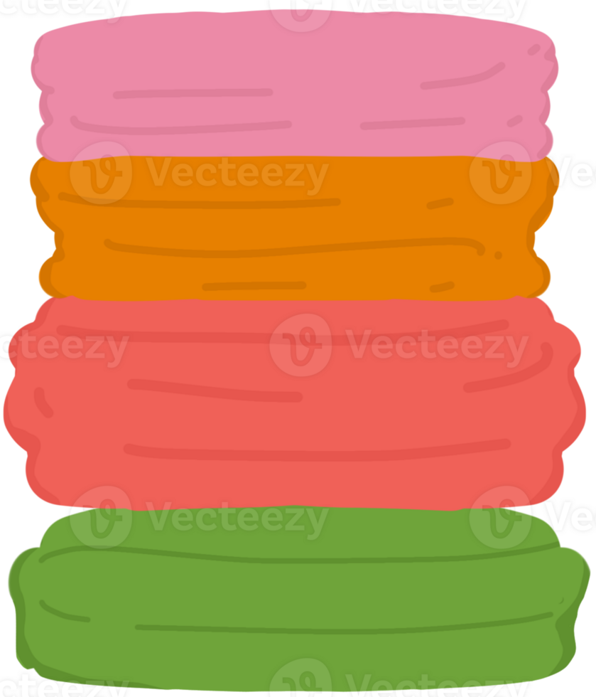 A towel ang many color png
