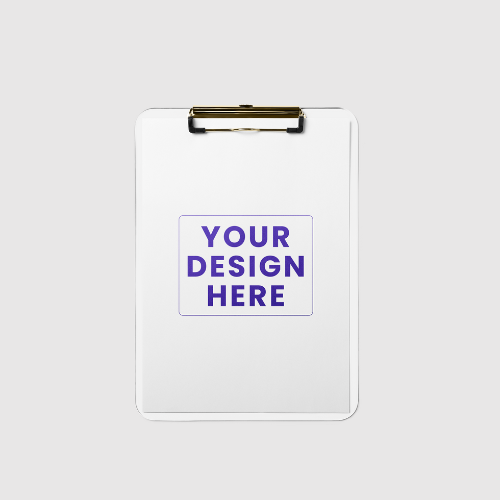 Customizable Clipboard Mockup psd