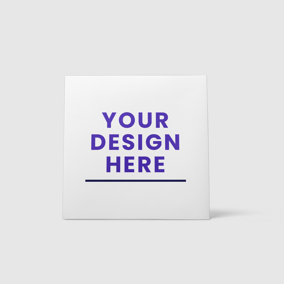 Customizable Square Card Template psd