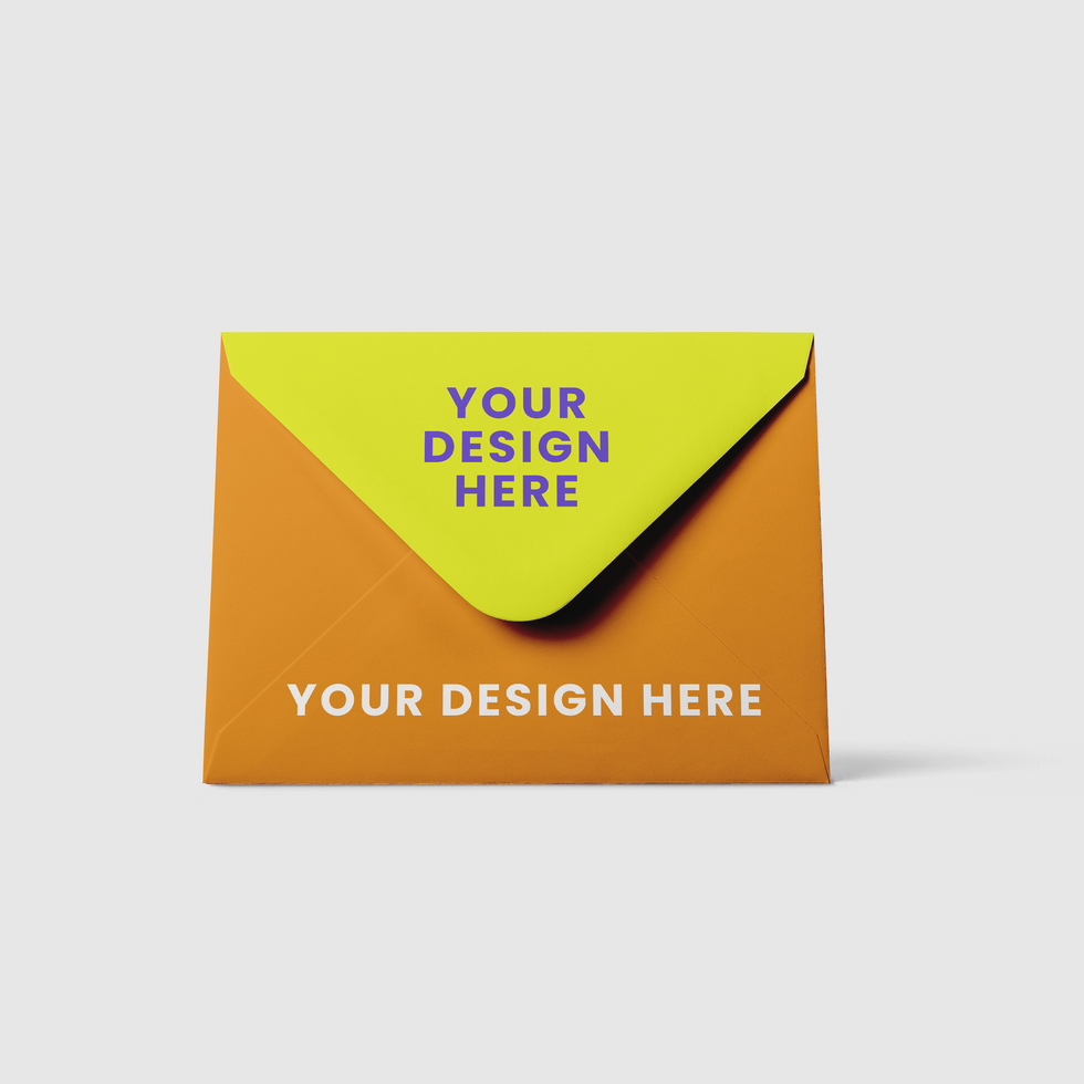 Custom Envelope Mockup psd