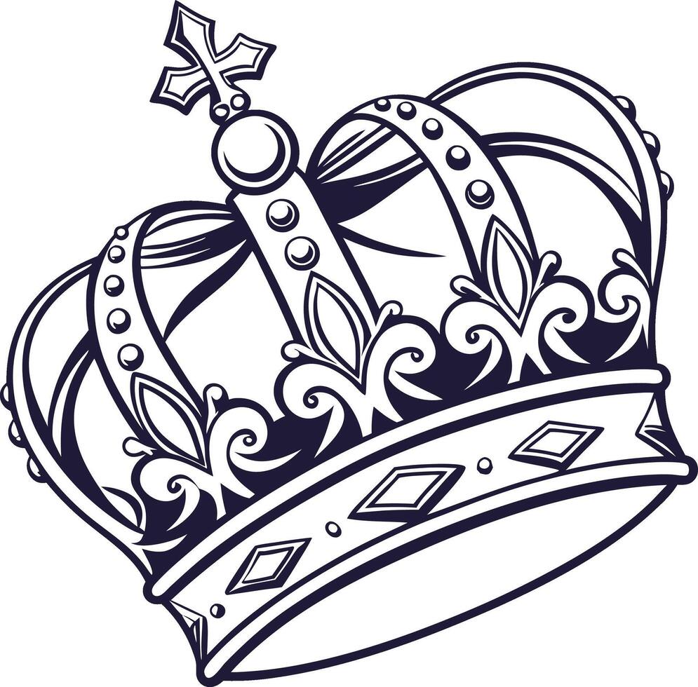 Royal Crown Illustration vector