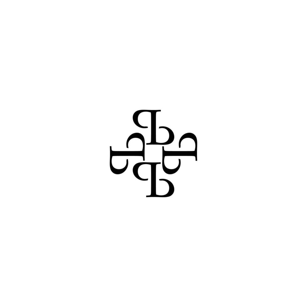 p pattern design vector