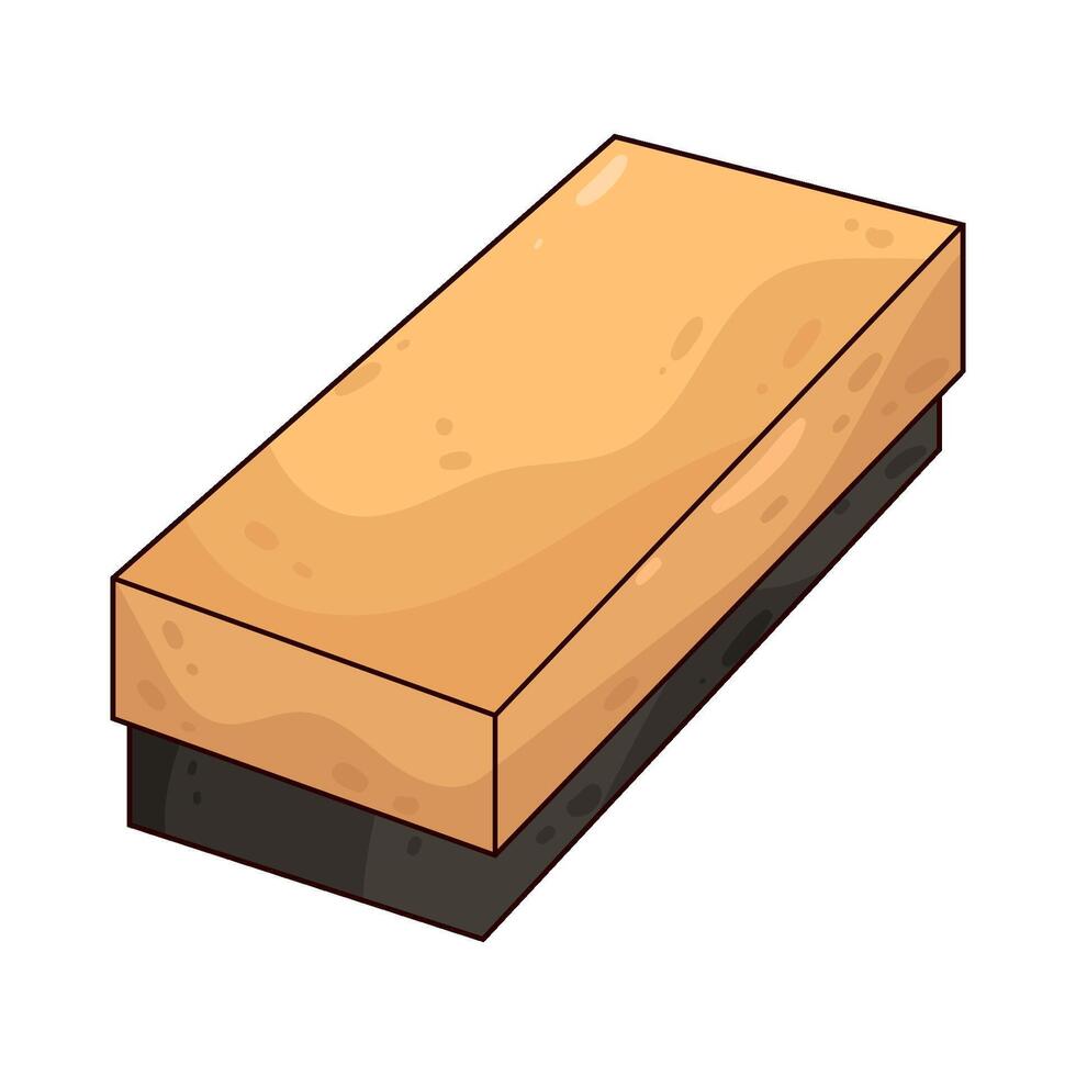 chalk eraser illustration vector