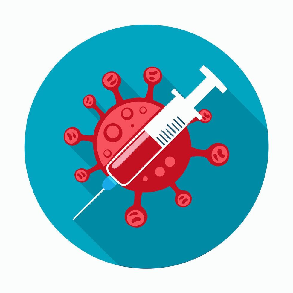 a Virus with Syringe vector