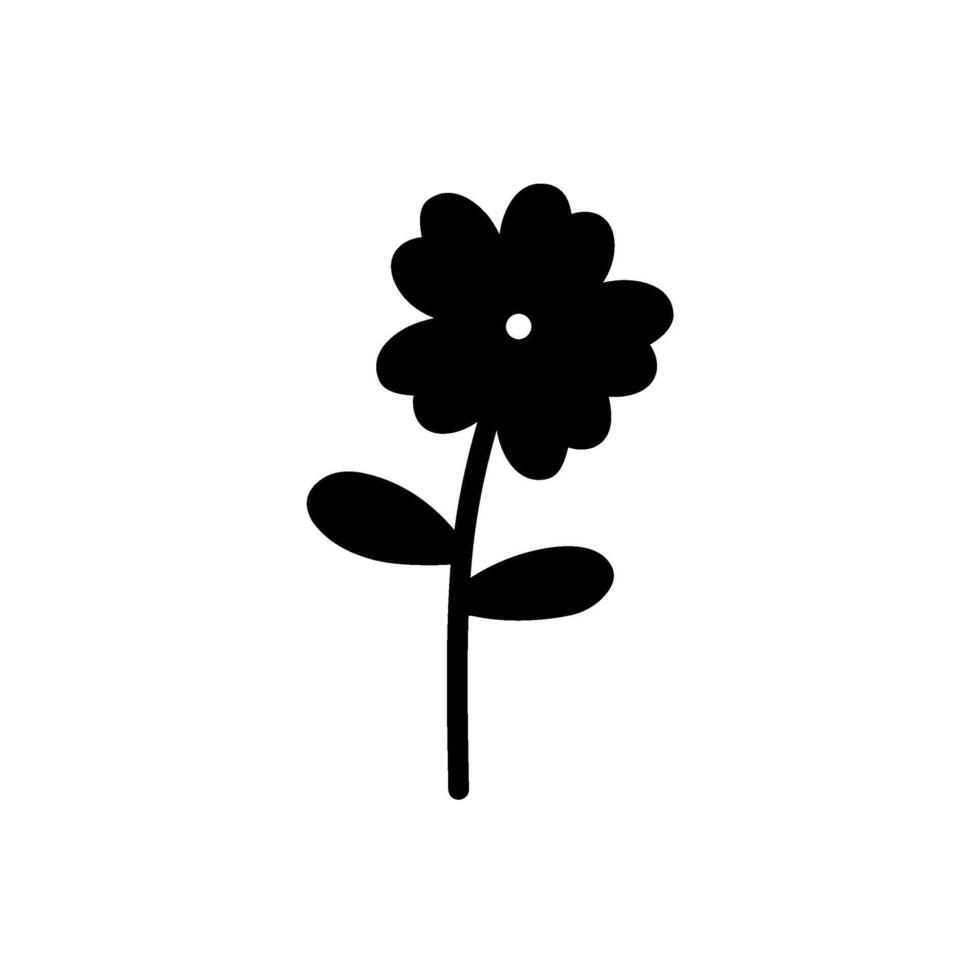 Hand-Drawn Flower Element vector