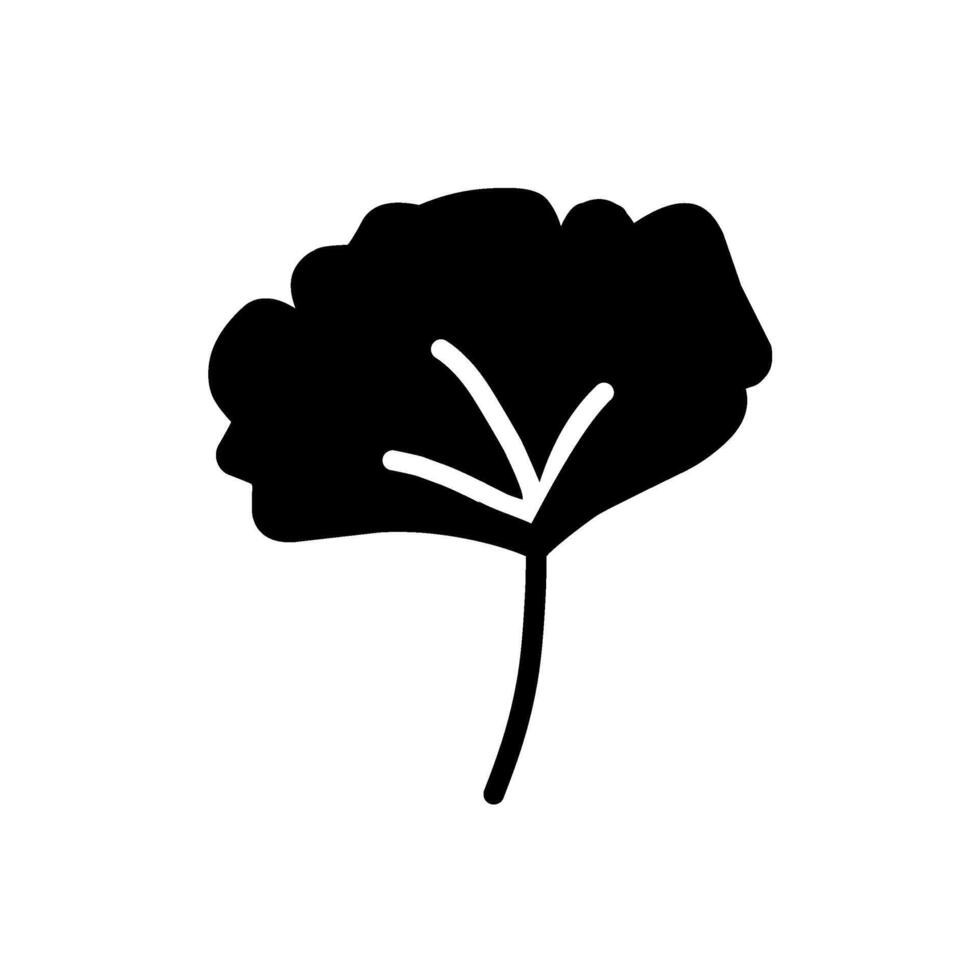 Hand-Drawn Plant Leaf Element vector