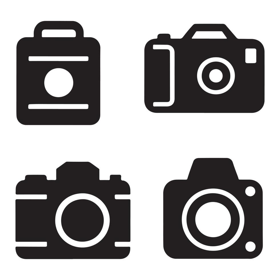 Simples Camera Logo Digital illustration vector