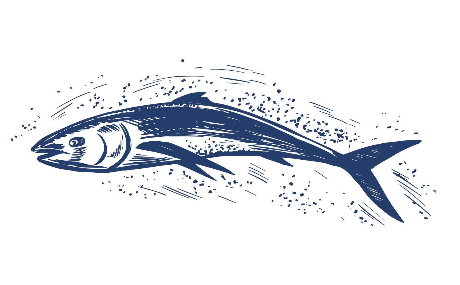 Illustration of a fish vector