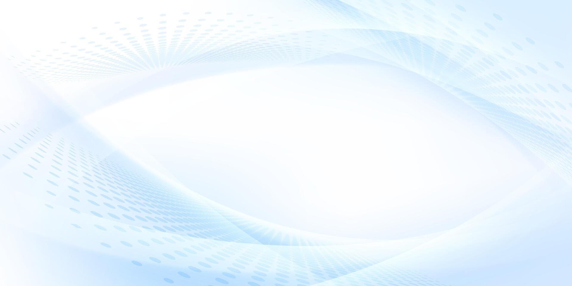 Abstract blue background with white lines vector