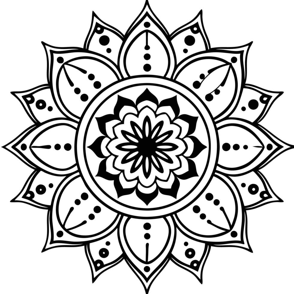 mandala coloring pages mandala , vector