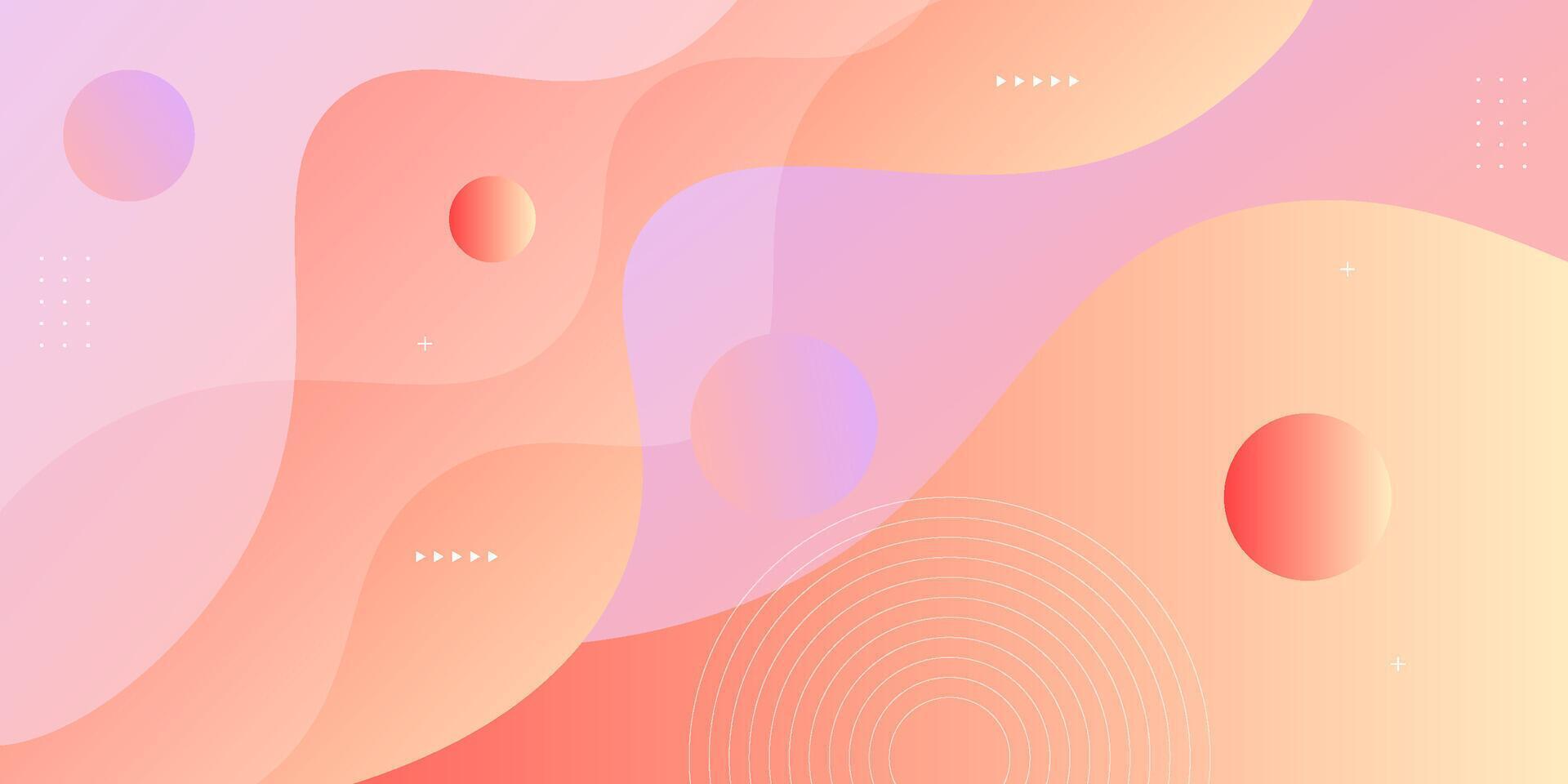 Abstract background with soft gradient colors and dynamic shadows in the background. background for wallpaper vector