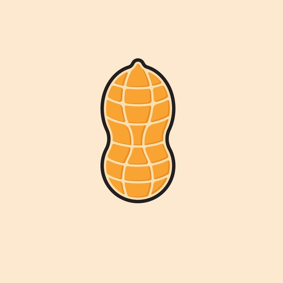 Nut Icon Illustration vector